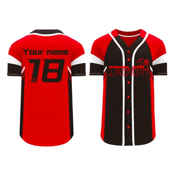 Wholesale sublimated mesh baseball jersey training softball set custom design